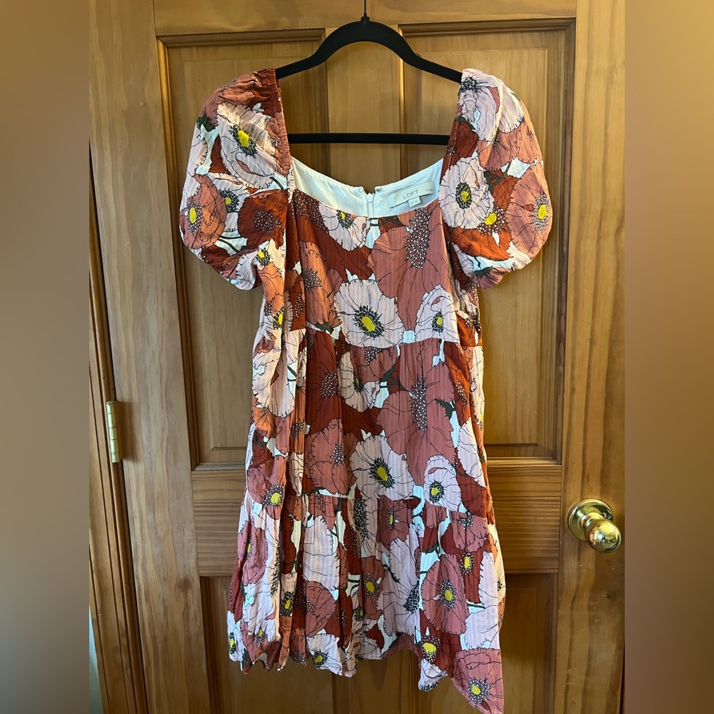 Floral Petite Loft Dress from Spring 2022!